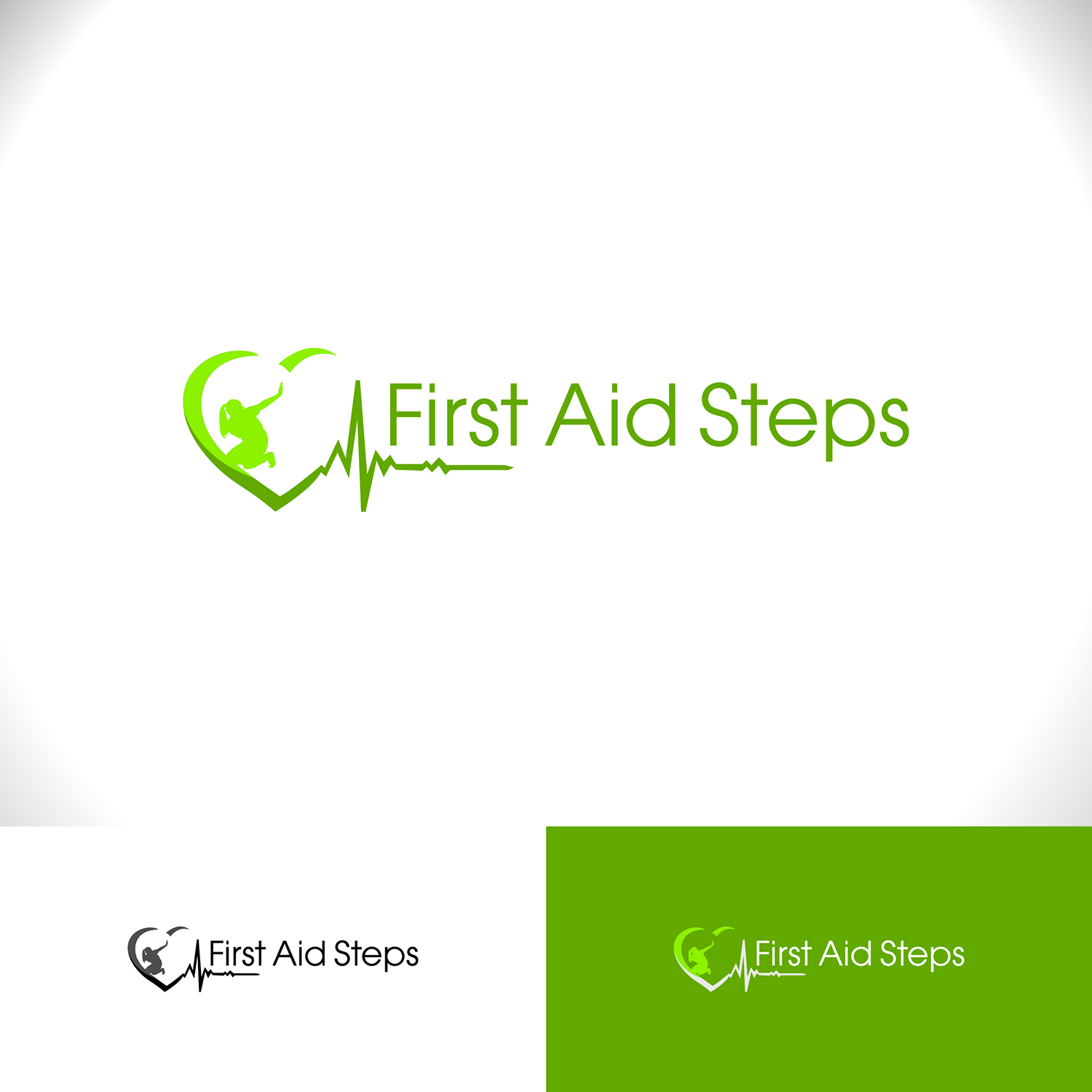 Logo Design by MTu for First Aid Steps Pty Ltd | Design #18082237