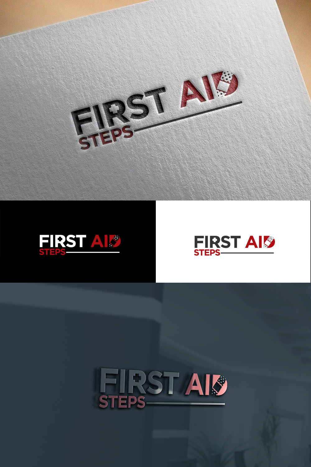Logo-Design von shariqueyaseen2 für First Aid Steps Pty Ltd | Design: #18072425
