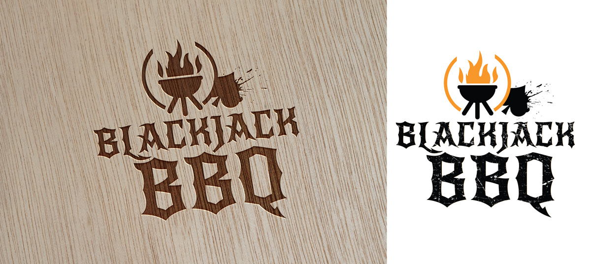 Logo Design by Impressive Solutions for Blackjack BBQ | Design #18021115