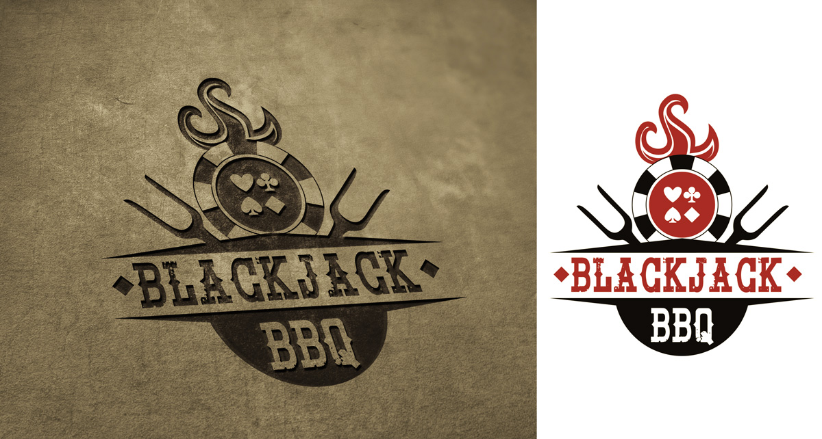 Logo Design by Impressive Solutions for Blackjack BBQ | Design #18021116