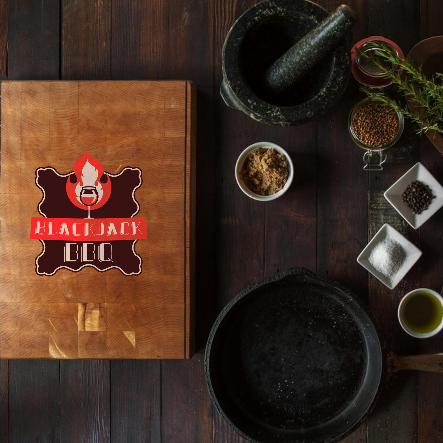 Diseño de Logo por Manjuna para Blackjack BBQ | Diseño #18057633