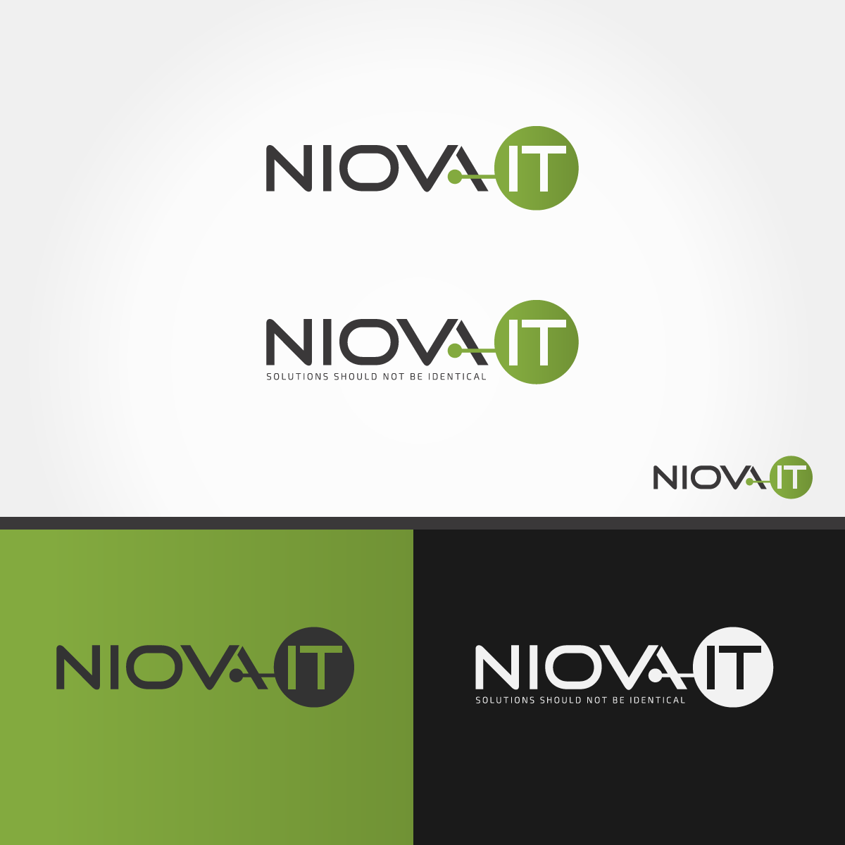 Logo Design by cerus for NIOVA IT IVS | Design #18114125