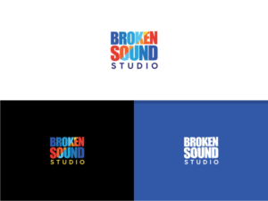 Broken Sound Studio | Logo Design by Atvento Graphics