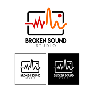 Broken Sound Studio | Logo Design by Sergio Medina