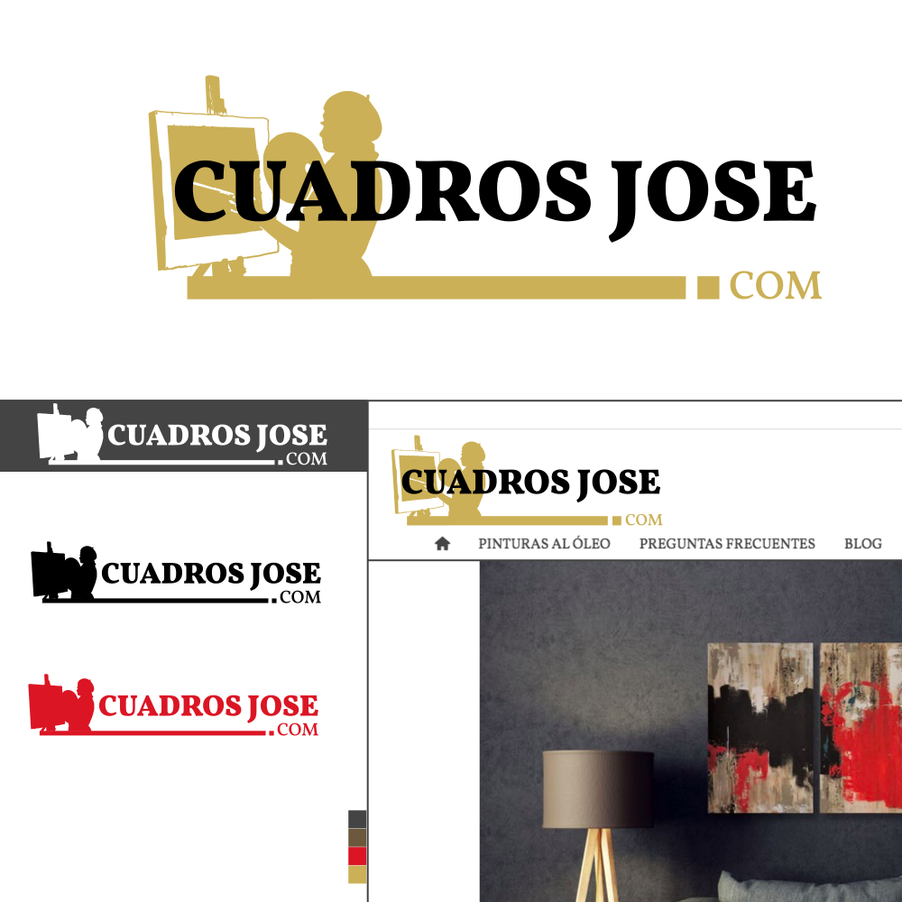 Logo Design by Ofigel for Cuadros José | Design #18033519