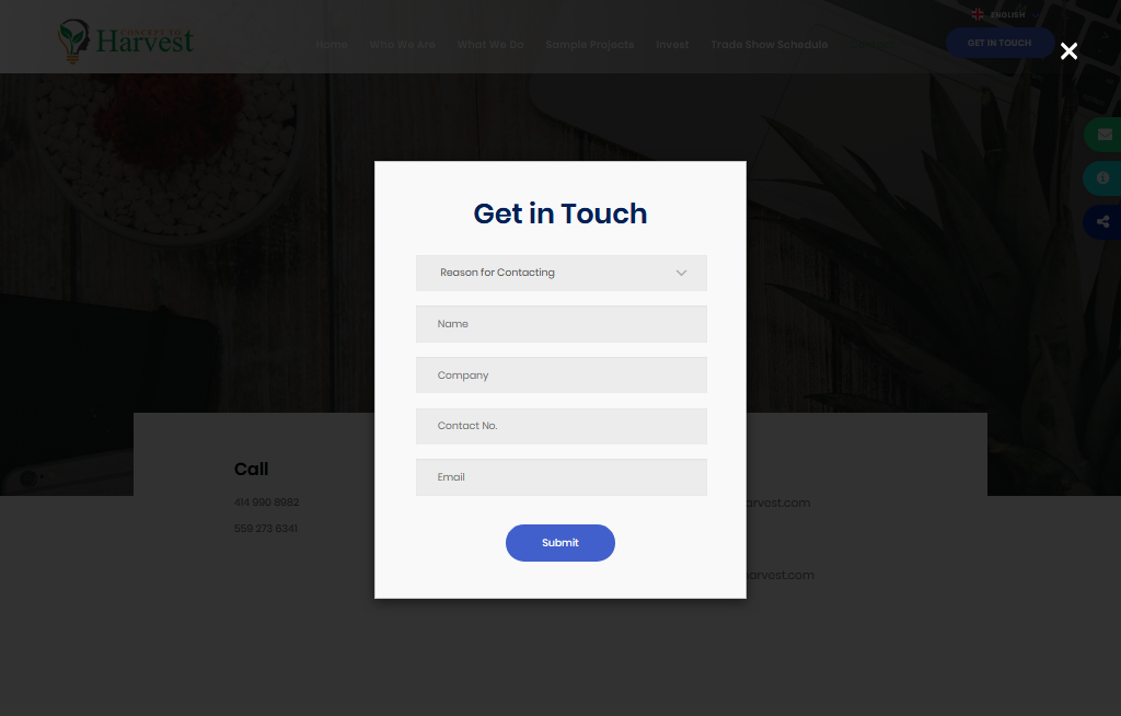 Web Design by ogopedia for Concept to Harvest | Design #18345529