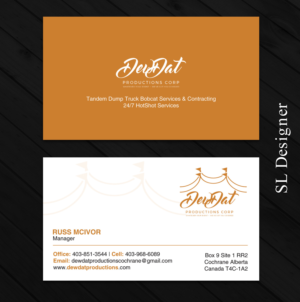 Business Card Design by SL Designer for this project | Design: #18032664