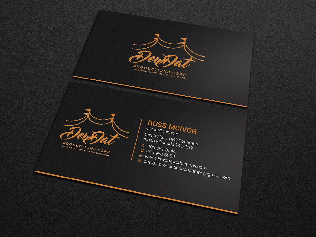 Diseño de Tarjeta de Presentación por Tripti Ranjan Gain para este proyecto | Diseño #18022670