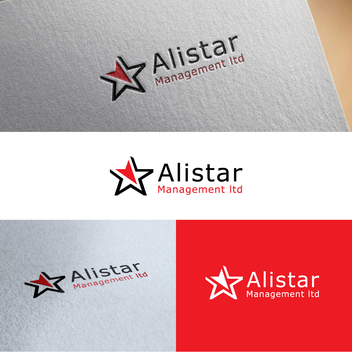 Logo Design by 7bitdesigner for Alistar Management Ltd | Design #18159631