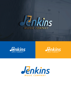 Logo Design by ecorokerz for Jenkins Music Company | Design #18023204