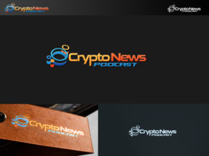 Crypto News Podcast | Logo Design by ArtSamurai