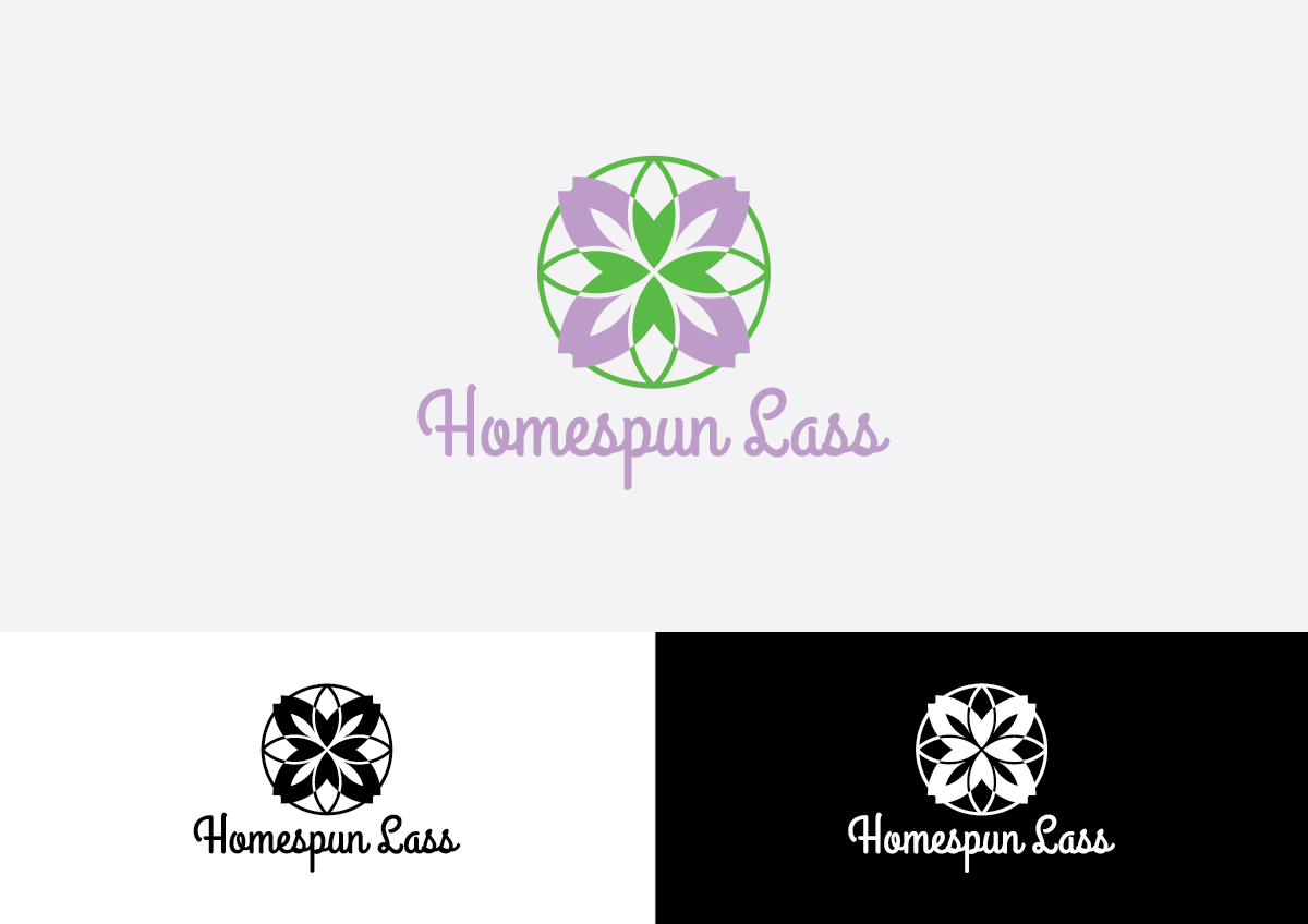 Logo Design by snup co for HomespunLass | Design #18043236