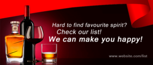 Banner-Design von Daitch für Liquors Inc. | Design #18146549