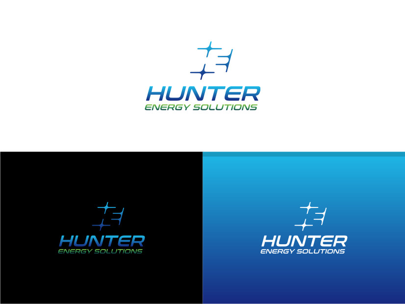 Logo Design by Atvento Graphics for Hunter Energy Solutions | Design #18042451