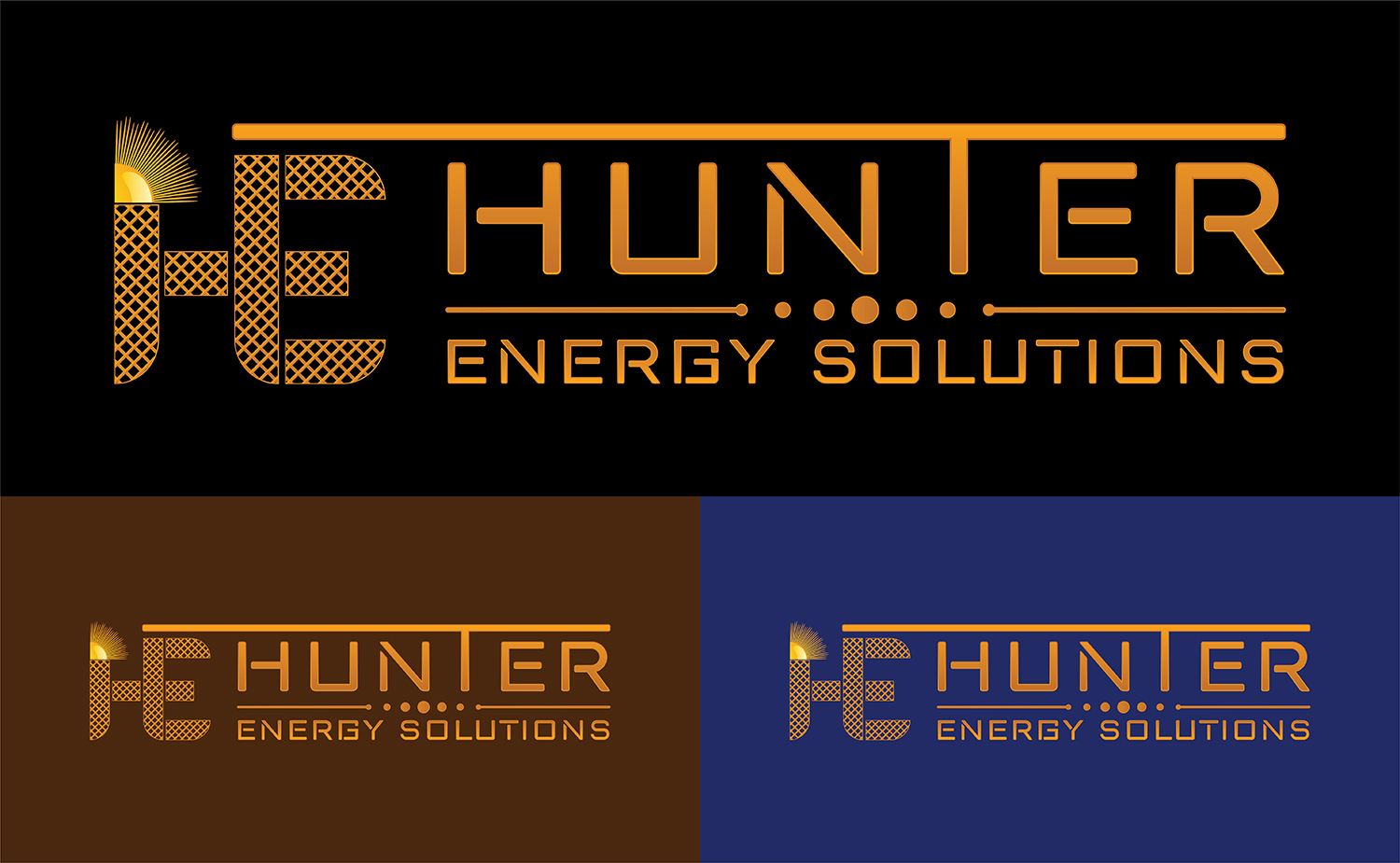 Logo Design by The Filly Studios for Hunter Energy Solutions | Design #18077523