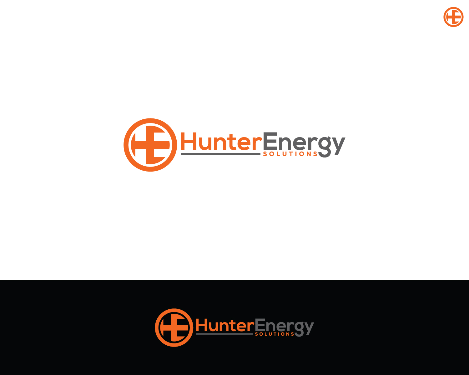 Logo Design by Sheikh Designer for Hunter Energy Solutions | Design #18115319