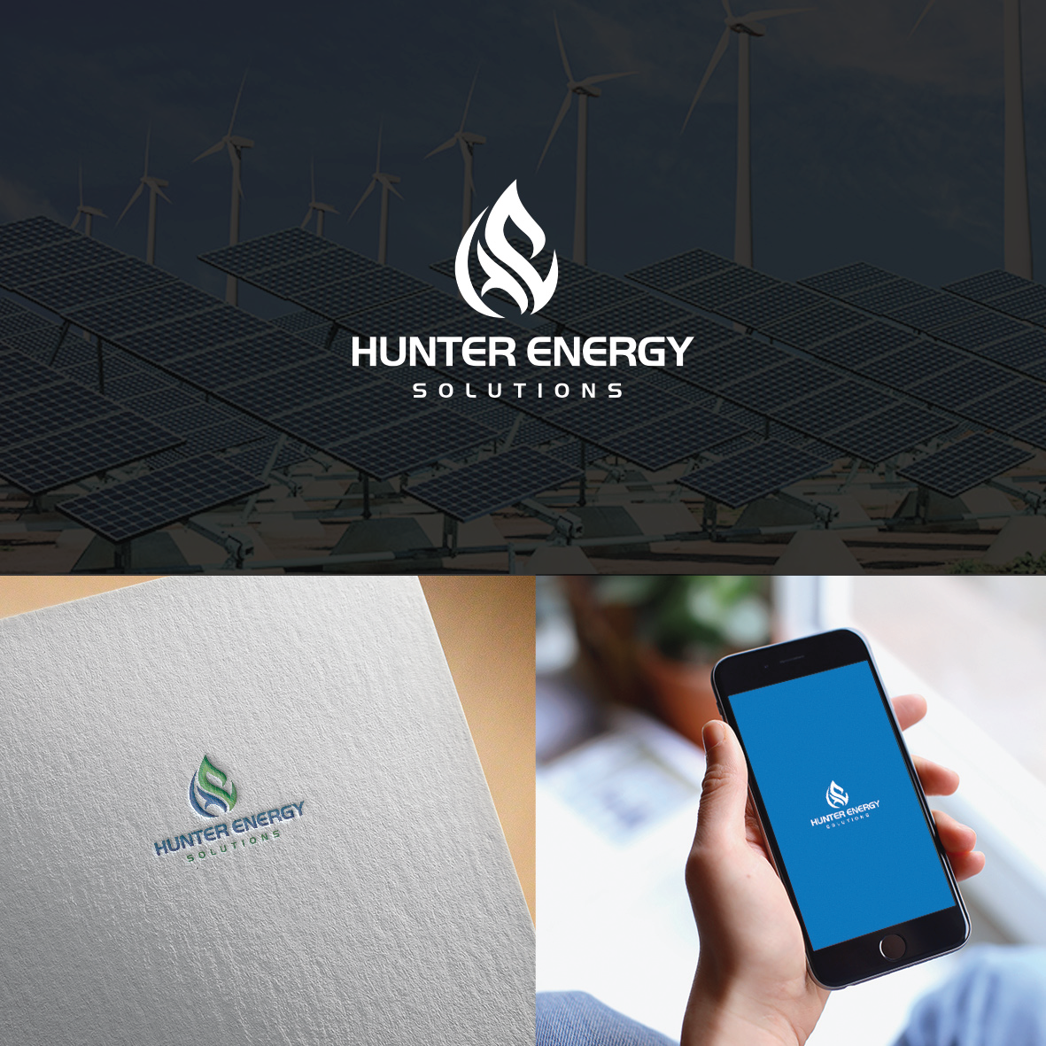 Design de Logo par chynthiadewi91 pour Hunter Energy Solutions | Design #18047903