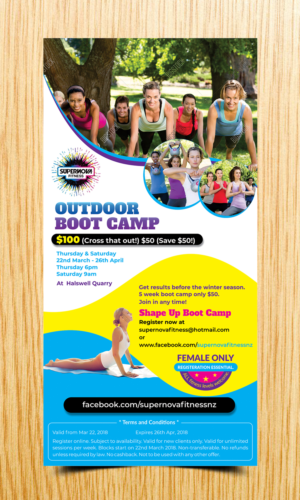 Boot Camp Flyer | Flyer Design by ecorokerz
