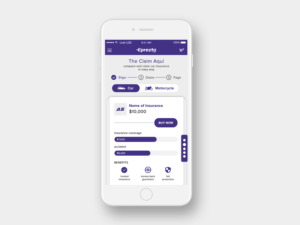 Diseño de aplicación (App) por Lauren para este proyecto | Diseño: #18103991
