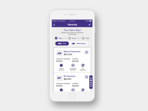 Diseño de aplicación (App) por Lauren para este proyecto | Diseño: #18104701