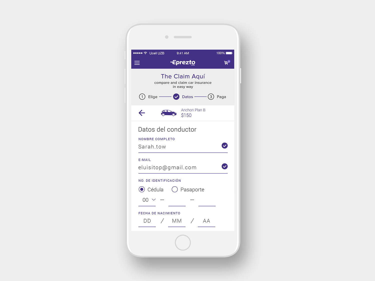 Diseño de aplicación (App) por Lauren para este proyecto | Diseño #18167079