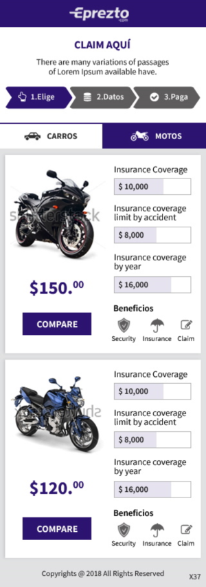 Diseño de aplicación (App) por pb para este proyecto | Diseño: #18041707