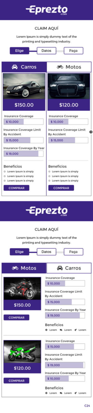 Diseño de aplicación (App) por pb para este proyecto | Diseño: #18041720