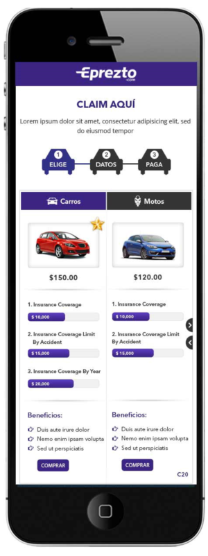 Diseño de aplicación (App) por pb para este proyecto | Diseño: #18041740