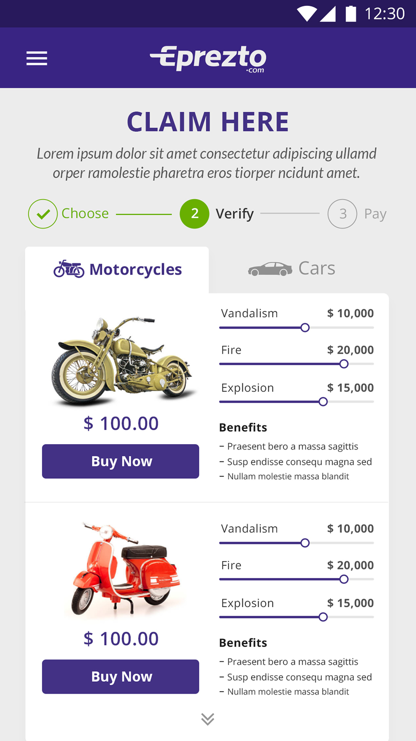 Diseño de aplicación (App) por Blendesign para este proyecto | Diseño #18095243