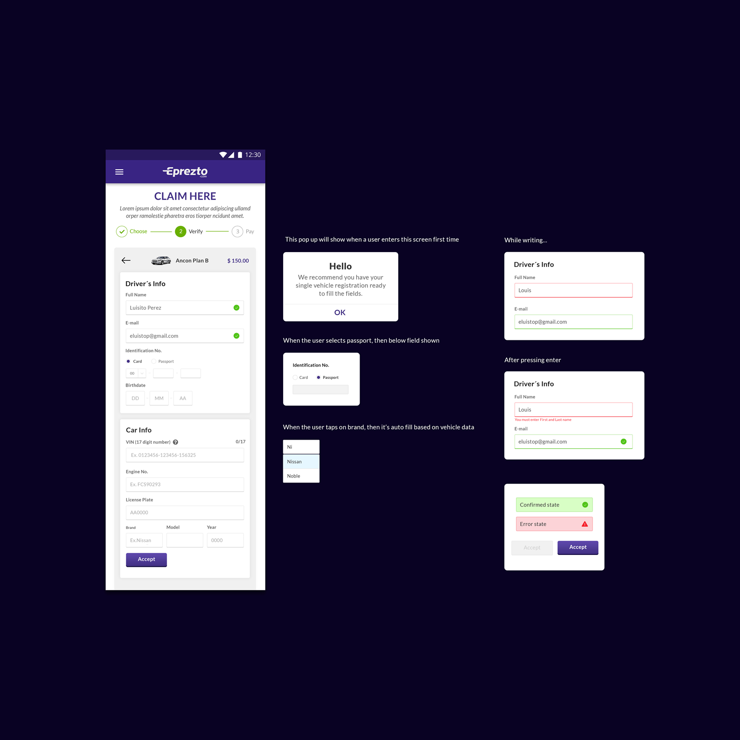 Diseño de aplicación (App) por Blendesign para este proyecto | Diseño #18148368