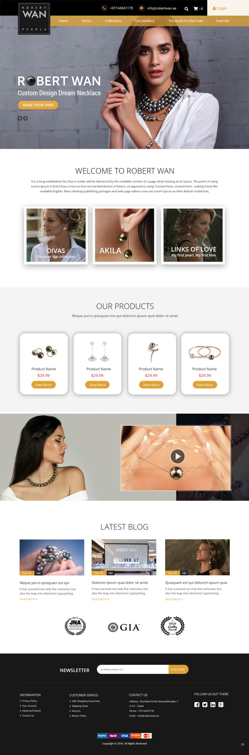 Diseño Web por pb para DMC | Diseño #18041824
