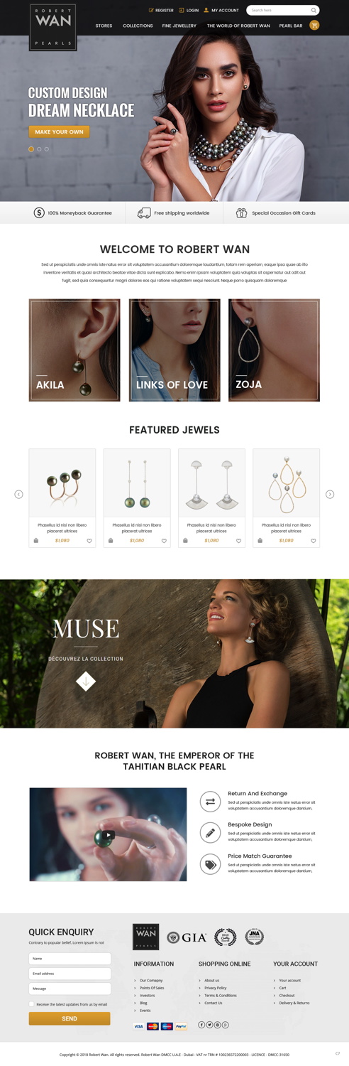 Web Design by pb for DMC | Design #18041826