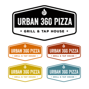 Urabn 360  Pizza, Grill and Tap House | Logo Design by Love Buzz