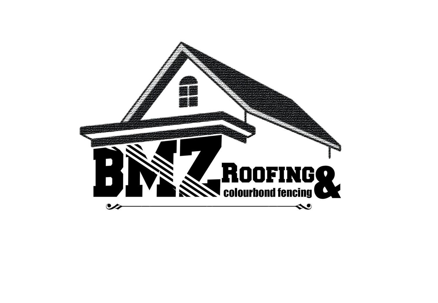 Logo Design by taterusky for BMZ roofing & colourbond fencing  | Design #18053540