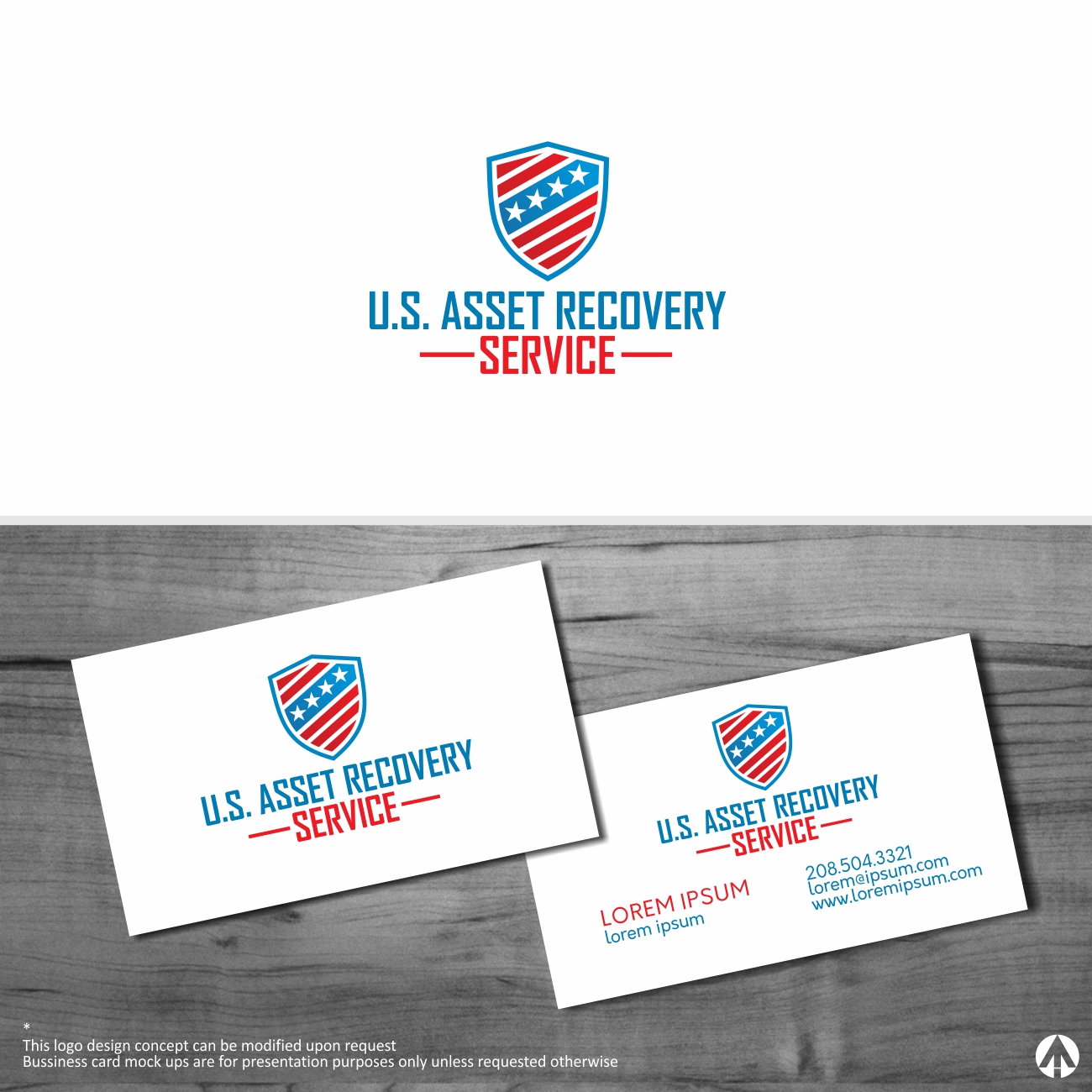 Logo Design by MBARO for US Asset Recovery Service | Design #18103131