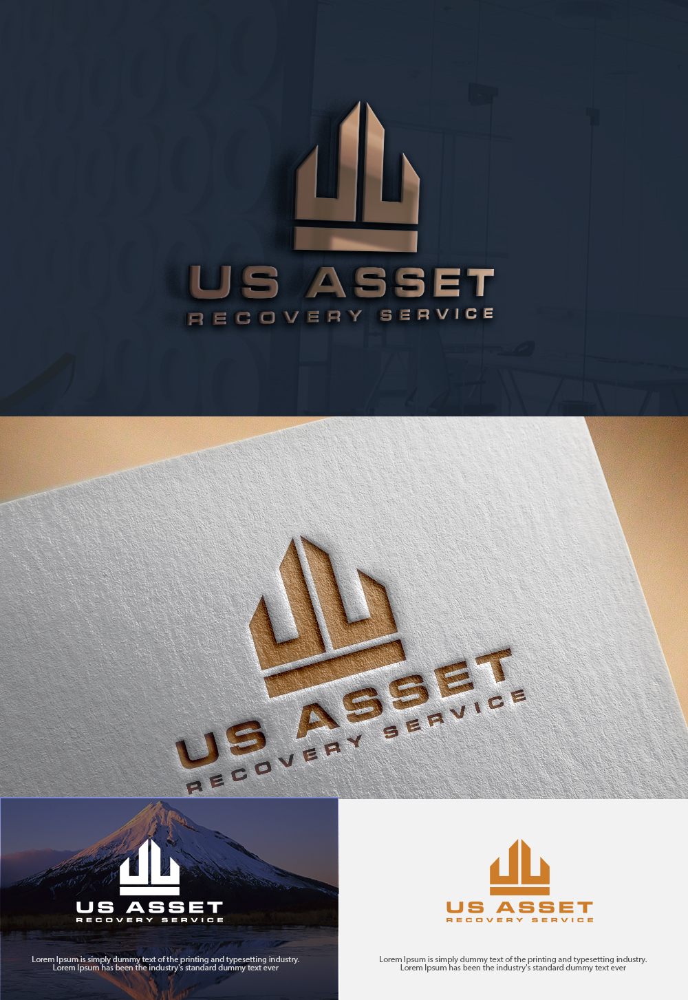 Logo Design by dr ghulam mustafa sahab for US Asset Recovery Service | Design #18045570