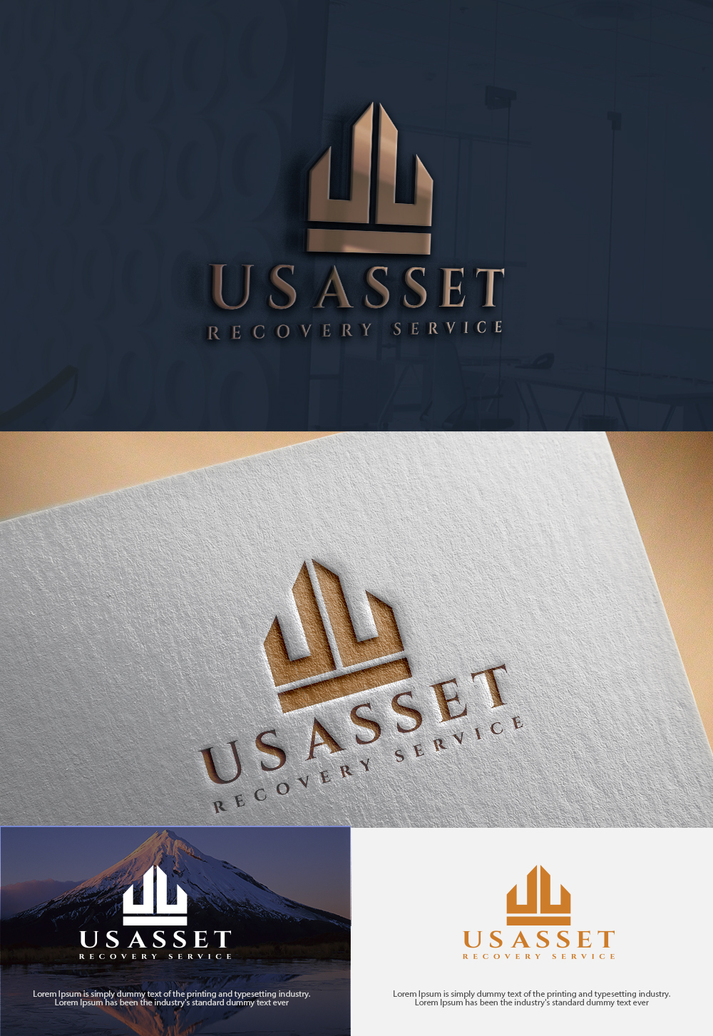 Logo Design by dr ghulam mustafa sahab for US Asset Recovery Service | Design #18045571