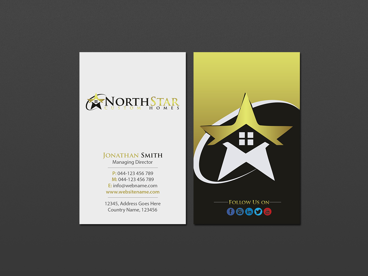 Business Card Design by Creations Box 2015 for this project | Design #18054707