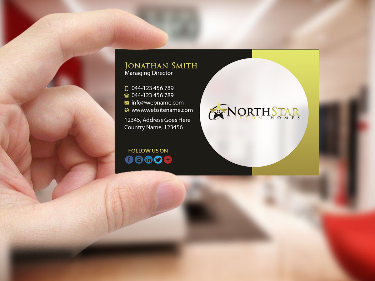 Business Card Design by Creations Box 2015 for this project | Design #18054714