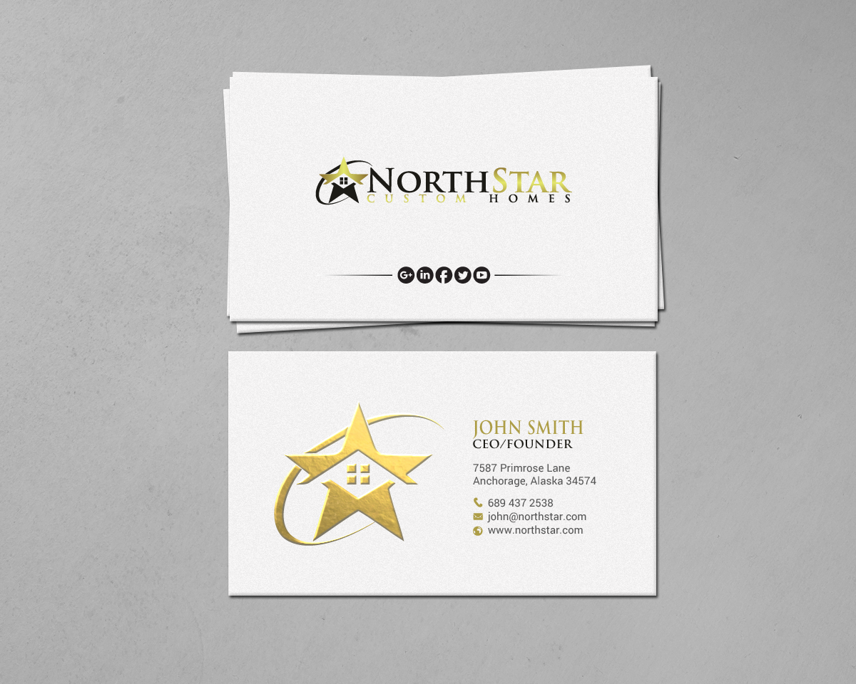 Business Card Design by chandrayaan.creative for this project | Design #18097655