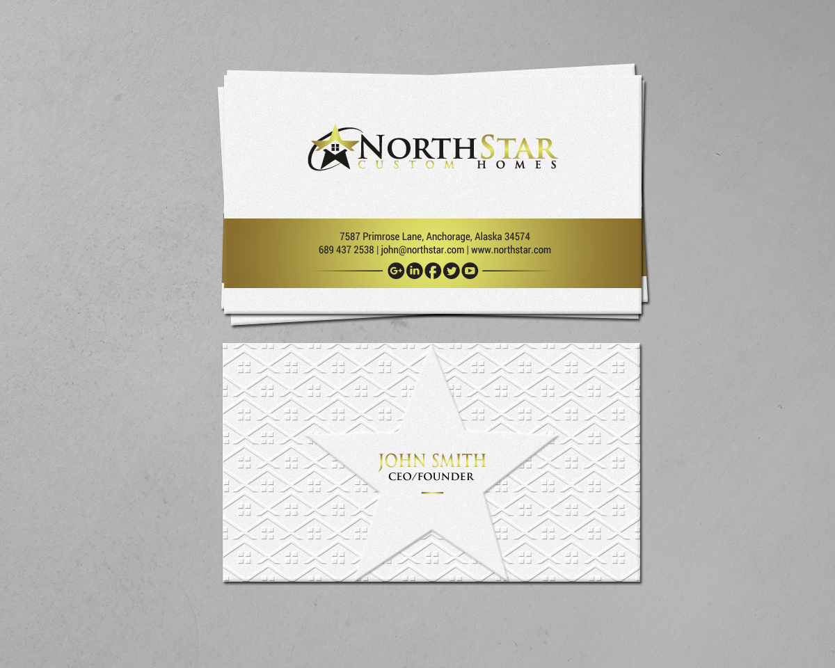 Business Card Design by chandrayaan.creative for this project | Design #18100975