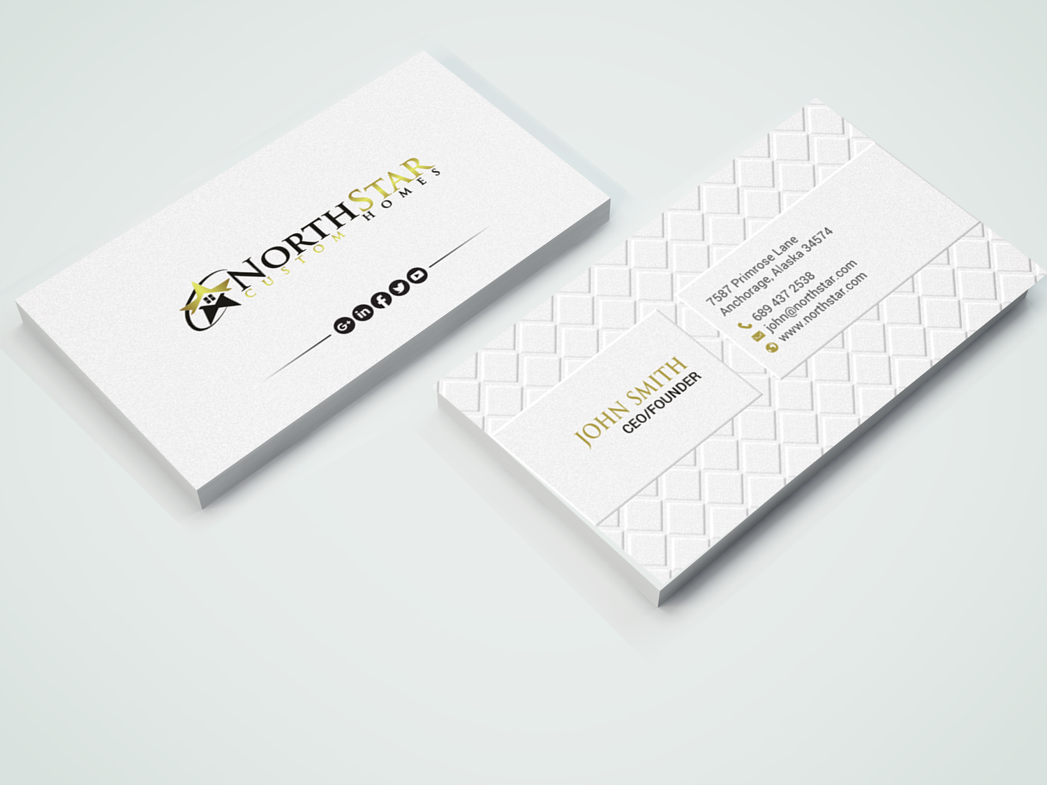 Business Card Design by chandrayaan.creative for this project | Design #18100977