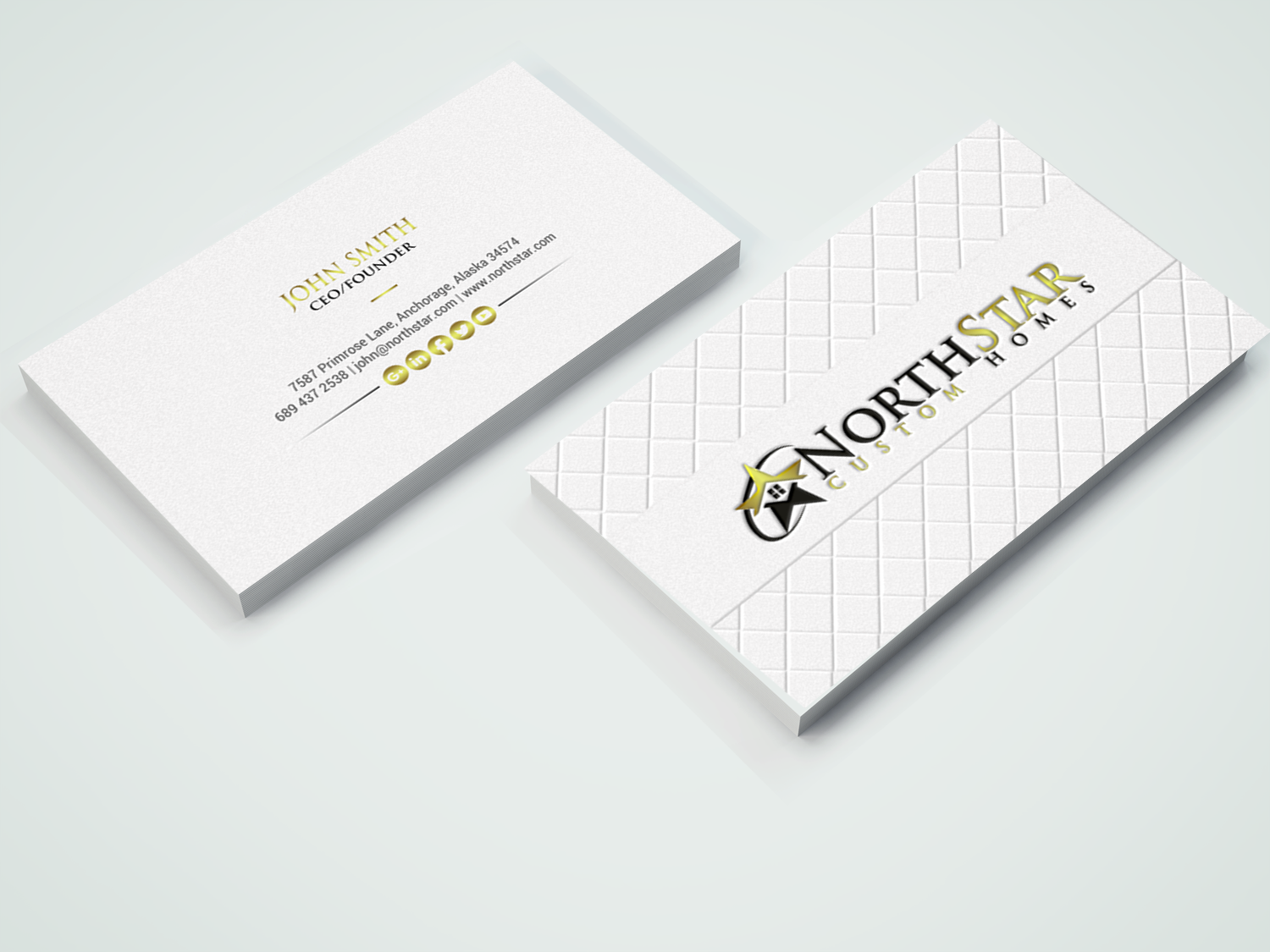 Business Card Design by chandrayaan.creative for this project | Design #18100978