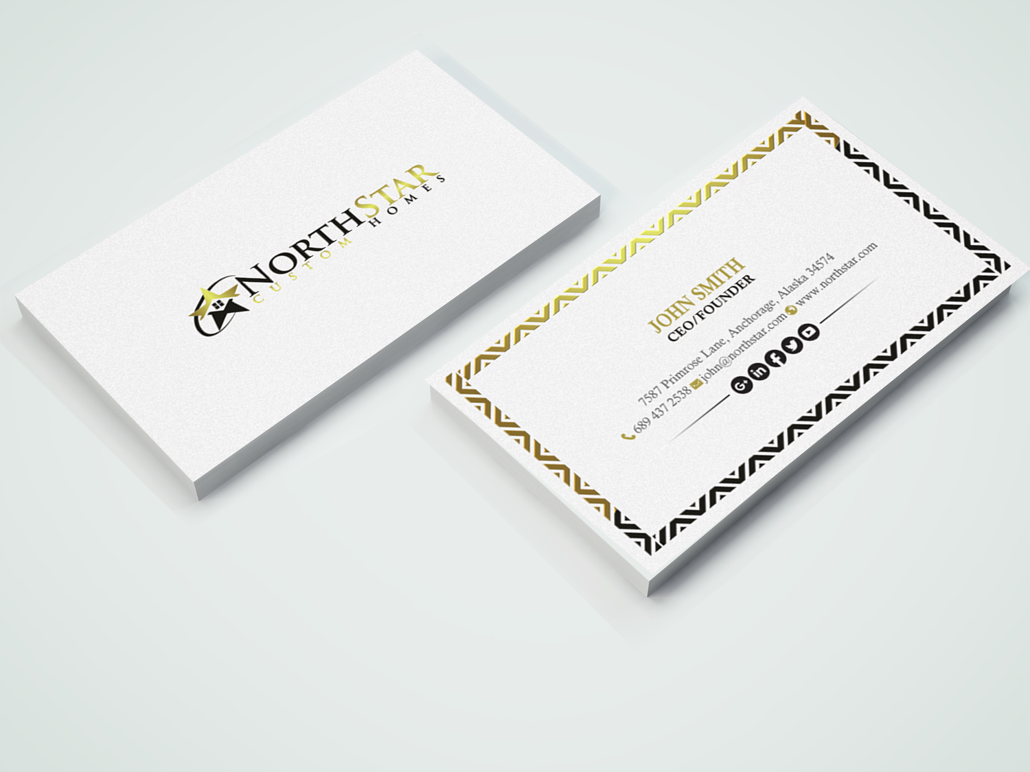 Business Card Design by chandrayaan.creative for this project | Design #18100986