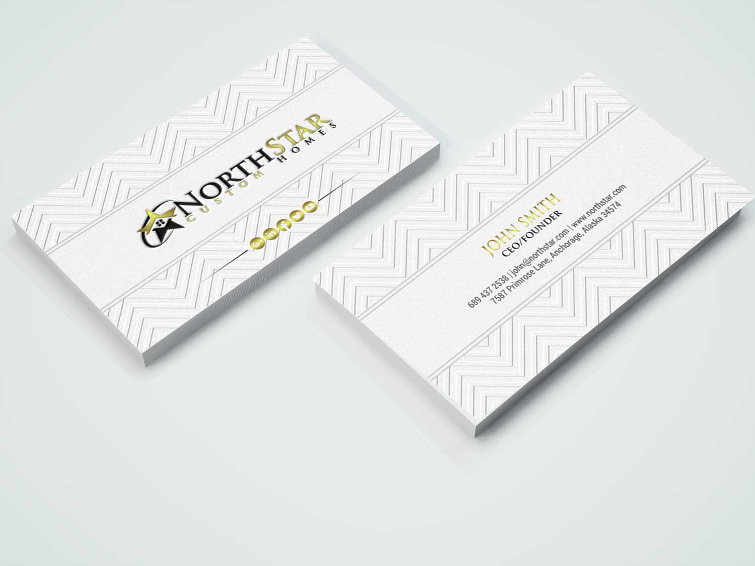 Business Card Design by chandrayaan.creative for this project | Design #18100989