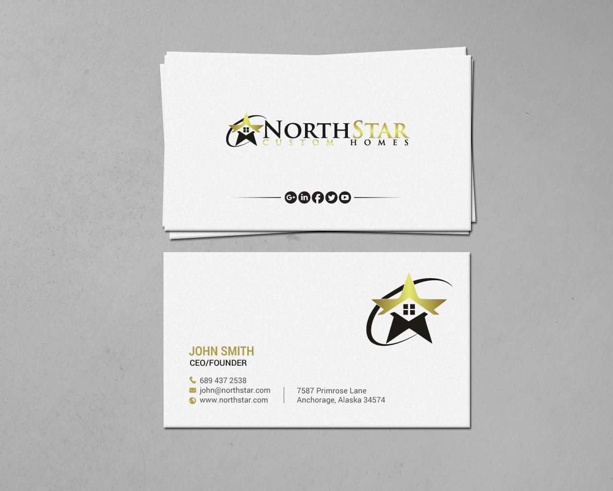 Business Card Design by chandrayaan.creative for this project | Design #18100990