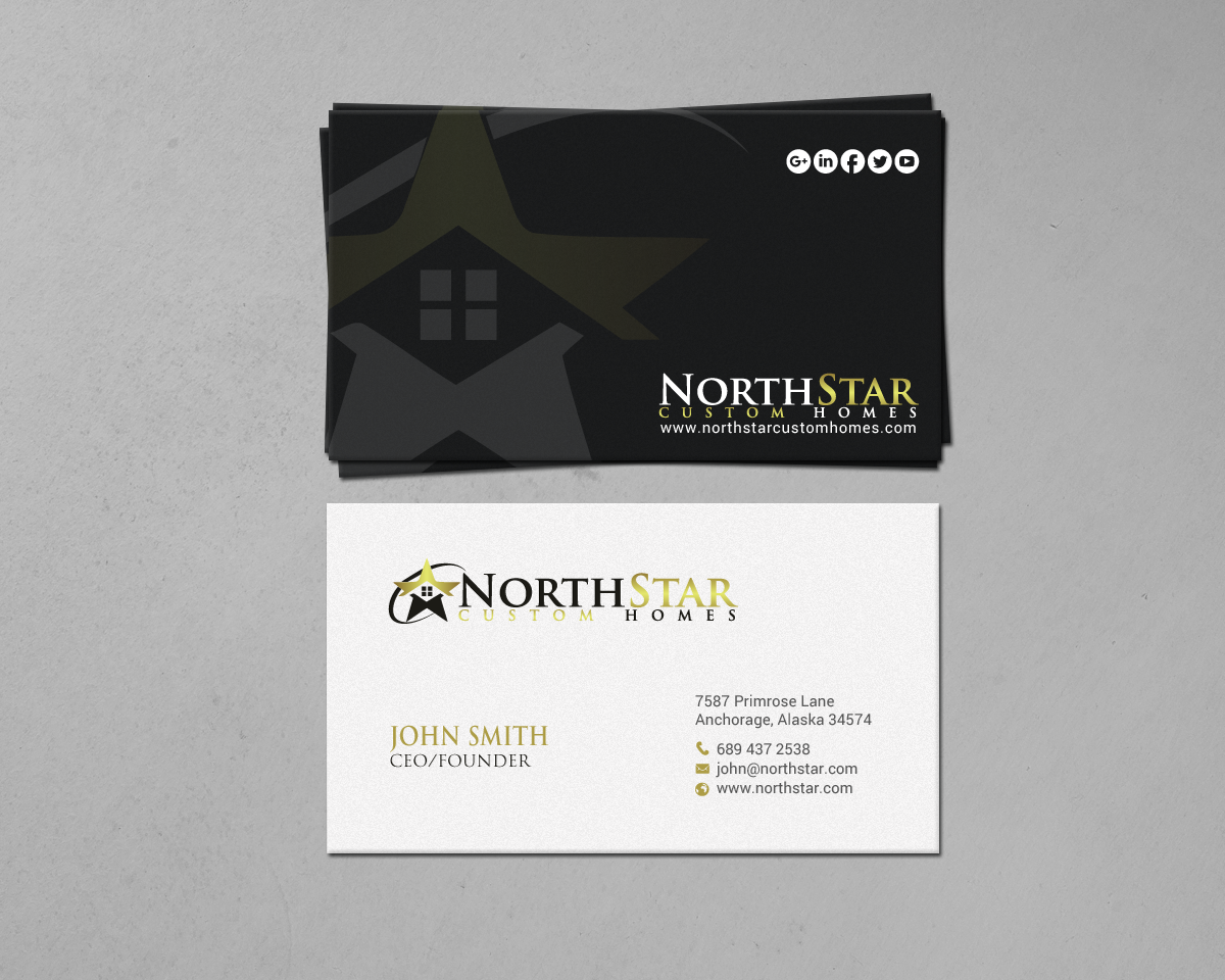 Business Card Design by chandrayaan.creative for this project | Design #18100992