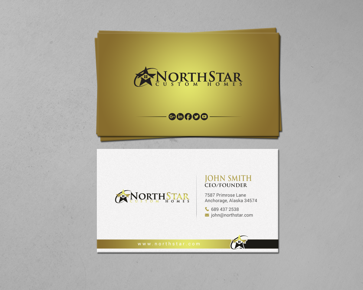 Business Card Design by chandrayaan.creative for this project | Design #18100993