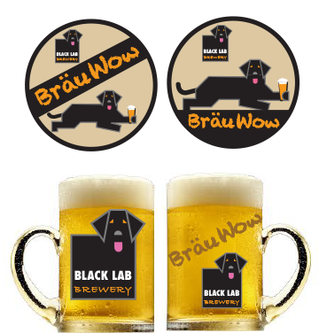 Logo Design by hansi for Black Lab Brewing  | Design #18278179