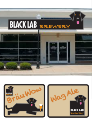 Logo Design by hansi for Black Lab Brewing  | Design: #18278182